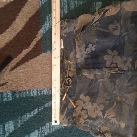 Desigual Malala Camoflowers Womens Jogger Pants Cargo Military Size Medium - Picture 7 of 11